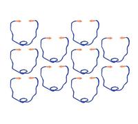 Glomora 10 Pares de Tapones para Los Oídos de Silicona Suave Anti Ruido, Tapones para Los Oídos con Forma de Árbol de Navidad Tapones para Los Oídos Reutilizables Suaves, Tapones