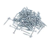 Glomora 100-Piece Pocket Hole Screws, Square Drive Zinc Plated Fine Thread Self Tapping 38mm (1-1/2in) Ideal for Outdoor Gardens, Fences, Docks, Balconies