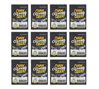 Glomora 12pcs Bike Chain Cleaning Wipes Individually Packaged Efficient Dirt Removal Motorcycle Wipes for Chains Engines Hubs