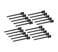 Glomora 20 Packs Electric Shaver Brush,Small Cleaning Plastic Brush Trimmer Cleaner Brush with Long Handle for Computer Keyboard Clipper Trimmer Nylon Duster