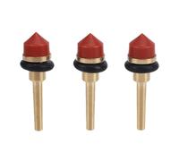 Glomora 3PCS Coffee Machine Valve Pin Brass Silicone Drain Valve Pin and Head Gasket Repair Kit,High Pressure Easy to Install for Espresso Machine Maintenance