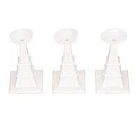 Glomora 3Pcs Washer Door Prop and Stopper,Front Load Washing Machine Door Prop,Tower Type,Removable Washer Door Stopper Keep Washer Door Open to Prevent Odors (White)