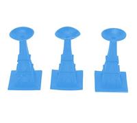Glomora 3Pcs Washer Door Prop and Stopper,Front Load Washing Machine Door Prop,Tower Type,Removable Washer Door Stopper Keep Washer Door Open to Prevent Odors (Blue)