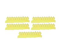 Glomora 50 Set Ear Tag,Yellow Sheep Pig Cattle Livestock Identification Ear Label for Farm Animal Husbandry