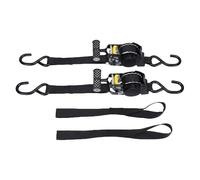 Glomora Automatic Retractable Ratchet Straps 1Inch X 12FT Heavy Duty 1500lbs Breaking Strength Tie Down Self Retracting for Car Motorcycle Truck Trailer Roof Rack Cargo Quick