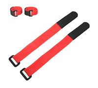Glomora Chicken Collar 2 Pack, Adjustable Anti Hook Noise Free Nylon Rooster Neck Belt for Cockerel Poultry (Upgraded Set)