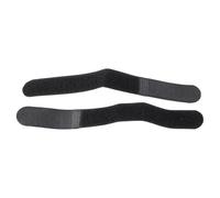 Glomora Chicken Collar 2 Pack, Adjustable Anti Hook Noise Free Nylon Rooster Neck Belt for Cockerel Poultry (Standard Type)