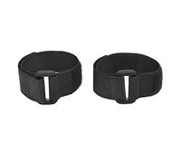 Glomora Chicken Collar 2 Pack, Adjustable Anti Hook Noise Free Nylon Rooster Neck Belt for Cockerel Poultry (Upgraded Set)