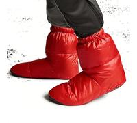 Glomora Down Booties Warm Socks for Men Women, Sleeping Sock for Backpacking, Cozy Camping Down Slippers Foot Warmer for Sleeping Bag Tent (M)