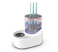 Glomora Electric Makeup Brush Cleaner Multi function Makeup Brush Cleaner All in One Tool Cleaning Powder Puffer Cleaning Air Dryer