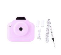 Glomora Instant Print Camera 1080P 2.4 Inch Screen Thermal Printing Time Lapse Multiple Filters Travel Instant Camera Toy for Students (Purple)