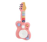 Glomora Kids Play Guitar,Electric Educational Musical Instruments Early Learning Colorful Guitar Music Toy for Toddler Toddler Guitar for 3 to 5 Year Old Boys Girls (Rosa)