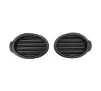 Glomora Pair Bumper Fog Light Hole Covers,Replacement For Ford Focus 2012 to 2014 FO1038116 CP9Z17B814A Black