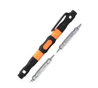 Glomora Pen Shape Screwdriver Slotted and Crossed Double Head Driver Tool for Eyeglasses Phone Repair