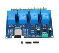 Glomora Relay Module DC7-28/5V 4 Channel for ESP32 WiFi Bluetooth Relay Module Development Board
