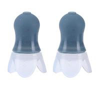 Glomora Swimming Earplugs,Flying Noise Reduction Silicone Ear Plug with Black Sealing Bottle for Swimmers and Bathers for Swimming (Grey earplugs + Black Bottle)