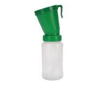 Glomora Teat Dip Cup 300ml Prevent Backflow Wide Mouth Design Teat Cleaning Cup,for Cow Sheep Goat Durable Plastic Easy to Clean Dairy Farming Essential Accessory (Green)