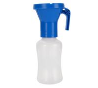 Glomora Teat Dip Cup 300ml Prevent Backflow Wide Mouth Design Teat Cleaning Cup,for Cow Sheep Goat Durable Plastic Easy to Clean Dairy Farming Essential Accessory (Blue)