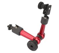 Glomora Test Indicator Flexible Arm Adjustable Magnetic Base Holder for Digital Level Dial Test Indicator Gauge 11 x 6.3cm