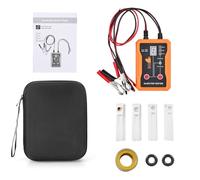 Glomora Universal Fuel Injector Tester and Cleaner Tool Kit, 8 Pulse Modes, with 4 Injector Cleaner Adapters, Short Circuit Protection (White)