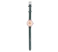 Glomora Women Watches, Ladies Fashionable and Simple Leather Strap Quartz Watch for The One You Love Most (Green)
