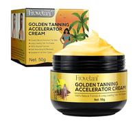 GLONESEBLUM Sunbed Tanning Accelerator Luxe Gel Effective in Sunbeds & Outdoor Sun Achieve a Natural Long-Lasting Rapid Tanning Self Tanner,50g