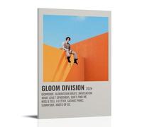 Gloom DivisionWaterproof Posters Wall Art Posters Waterproof Home Printing Moisture-proof Easy to Install And Fade ResistantFrame-style16x24inch(40x60cm)