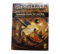 Cephalofair Games Gloomhaven: Jaws of The Lion Removable Sticker Set & Map