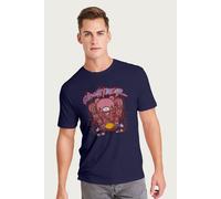 Gloomy Bear Men's The Naughty Grizzly Claw Attack Pity Anime T-Shirt in Navy | Size: Medium Gloomy Bear Navy M