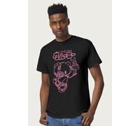 Gloomy Bear Men's The Naughty Grizzly Muzzled Chained Pity Anime T-Shirt in Black | Size: Medium Gloomy Bear Black M