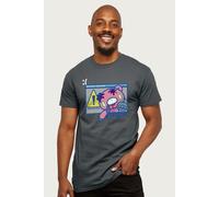 Gloomy Bear Men's The Naughty Grizzly Zombie Computer Error T-Shirt in Charcoal | Size: Medium Gloomy Bear Charcoal M