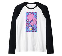 Gloomy Bear Naughty Grizzly Pity Flying Knee Anime Halloween Raglan Baseball Tee