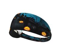 Gloomy Castle and Witch Elastic Exercise Headband for Women & Men