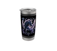 Gloomy Gothic Unicorn for Emos Stainless Steel Insulated Tumbler