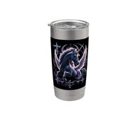 Gloomy Gothic Unicorn for Emos Stainless Steel Insulated Tumbler