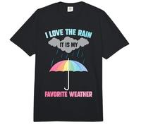 Gloomy - I Love The Rain, It is My Favorite Weather - Clouds Comfort Colors Adult Heavyweight T-Shirt