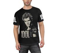 GLOPANTE Men's Billy Musician Idol Music Summer Shirts Short-Sleeve Tee-Shirts Novelty Cool Multi-Sided Graphic Tops Multicoloured L