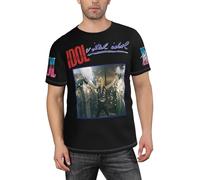 GLOPANTE Men's Singer Idol Summer Shirts Short-Sleeve Tee-Shirts Novelty Cool Multi-Sided Graphic Tops Multicoloured M