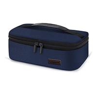 Gloppie Insulated Lunch Bag for Men Adults Women, Durable & Compact Lunchbox Small Snack Bag for Work Picnic Hiking, Blue
