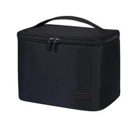 Gloppie Insulated Lunch Bag Thermal Lunch Tote Bag for Men Women 7.5 L Cooler Bag Waterproof Leak-Proof for Outdoor Camping BBQ Picnic Beach, Chic Black