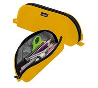 Gloppie Pencil Case for Girls, Pencil Cases Pen Bag Pouch Holder, School Stationery Organizer - Makeup Bag School Dresser Supplies Suitable Backpacks for Girls in Middle School, Lemon Yellow