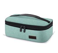 Gloppie Small Lunch Bag for Women Girls Insulated Lunch Box Mini Lunchbox Thermal Lunch Boxes Adult Lunch Pail Petty Food Containers Portable Cooler Bags Reusable Snack Bag, Green