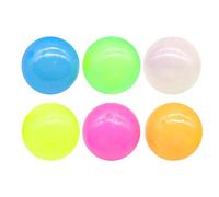 Glorbes Balls 12 Pack Glorbs Sticky Balls Sensory Balls Squishy Balls Glow in the Dark Stress Balls That Stick The Sticky Balls Bounce Back to You Relax Toy Balls for Ceiling & Wall