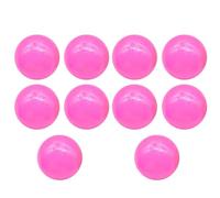 Glorbs 10PCS Glow Sticky Balls - Throw at Ceiling, Glow in the Dark, Fluorescent Stress Wall Balls, Luminous Fidget Toy for Kids & Adults (Pink, 6cm)