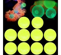 Glorbs Balls, 6CM Glows In the Dark Ceiling Balls, Sticky Glows Balls for Ceiling, Sticky Balls to Throw at Ceiling, Luminous Stress And Anxiety Relief Sticky Ceiling Balls (Yellow, 6CM)