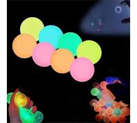 Glorbs Balls - Glow in The Dark That Stick Balls, Glowing Sticky Ball, Dream Balls Stick to The Ceiling, Glow in The Dark Stress Balls That Stick, for Stress Relieving & Decoration, Party (8 Pcs)