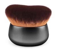 GloréBrochas 75MM Extra Large Self Tanner Kabuki Makeup Brush - Ultra Soft Dense Vegan Bristles for Body Makeup, Bronzer & Foundation-Applies Tanning Mousse, Lotion & Self Tanner-Black, Wet & Dry