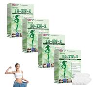 GLORENDA Moringa NAD+ 10-in-1 Advanced Nano Microneedle Patch, 2026 Professional Microneedle Patches, GLORENDA Moringa Micro Needle Patch, Microneedlepatch, for Women & Men, All Skin Types (4PCS)