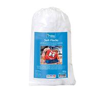Glorex 0 2517 - Soft Flocks White, 150 g, Super Soft and Feather-Light Filling Material, Easy to Use Flakes, Odourless and Washable, for Stuffing Cuddly Toys