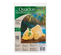 GLOREX 0 4549-1 Cuddly Toy for Stuffing Duck Quakie, Approx. 27 cm, Made Plush, Only Must Be Filled, with Birth Certificate